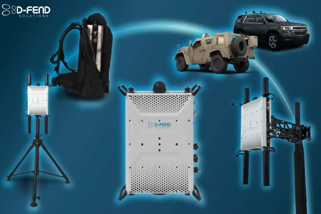 D-Fend Launches Backpack Deployable C-UAS Solution copy