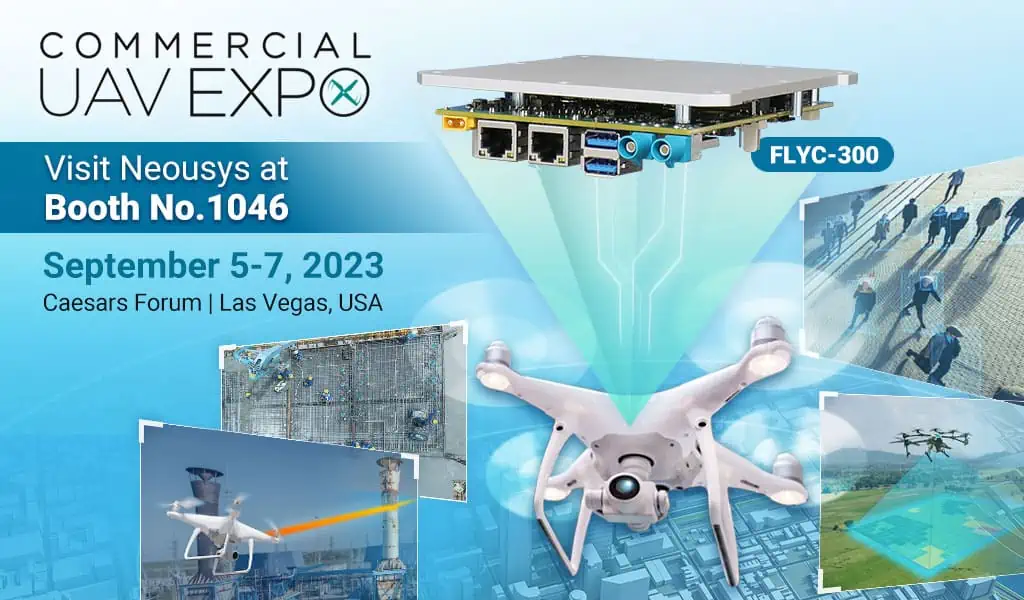 FLYC-300 Drone Mission Computer to Debut at Commercial UAV EXPO 2023