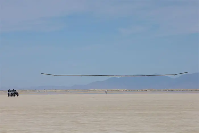 Flight test of next-generation HAPS UAS