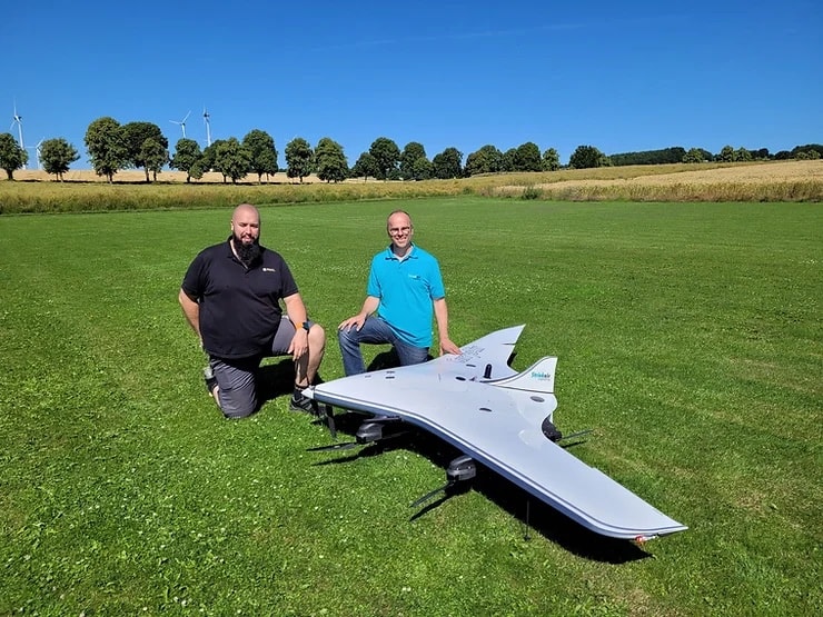 Matthias Hutecek (RIEGL) and Thomas Strieker