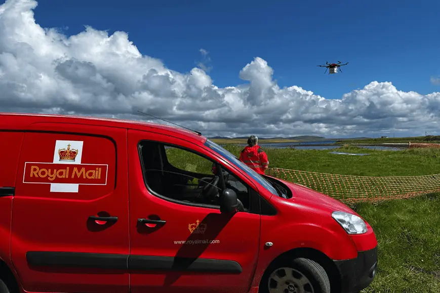 Royal Mail Launches Drone Deliveries in Orkney