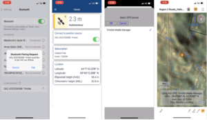 Using external GNSS devices with global mapper mobile pro