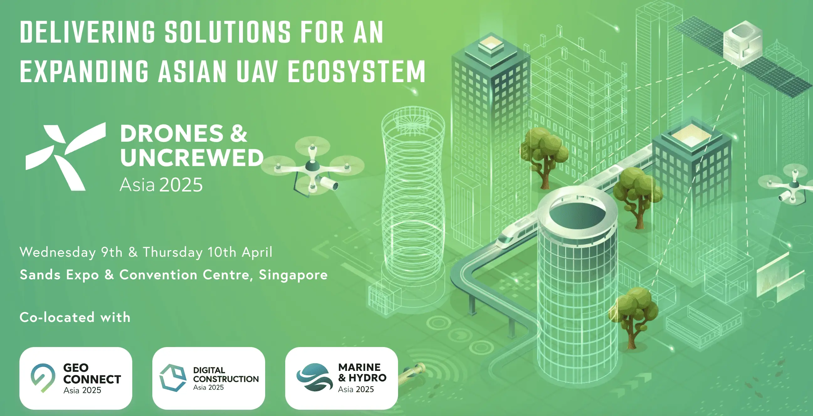 Drones & Uncrewed Asia (D&UA) Drone Show Singapore 2025
