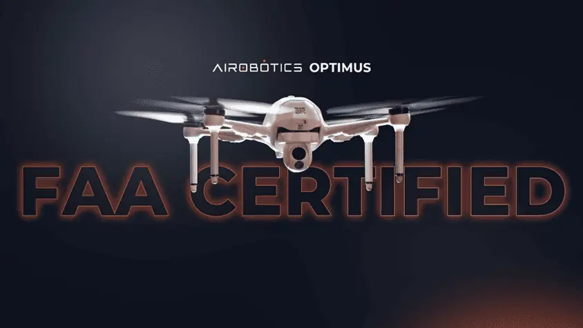Airobotics Optimus-1EX drone receives FAA Type Certification