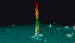 Digital twin of the telecommunications tower