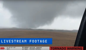 Pushing the Boundaries of Live Streaming from Inside Tornadoes