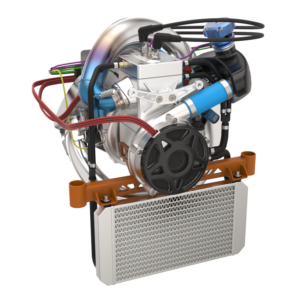 hybrid engine for UAVs