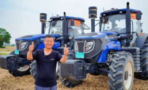 Intercropping Corn and Soybeans with CHCNAV Autosteering