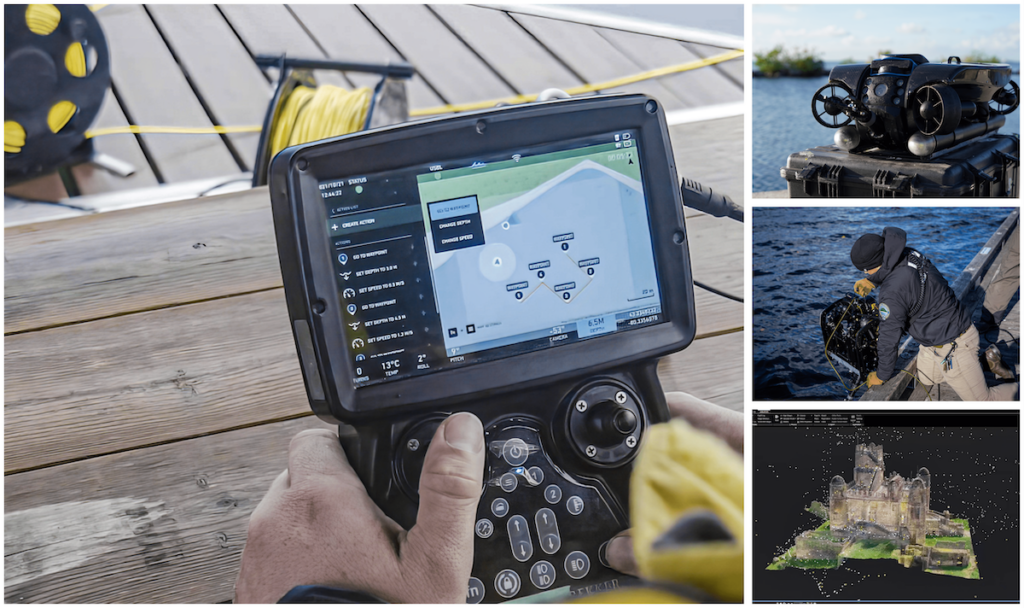 Making a 3D Model with Deep Trekker ROVs
