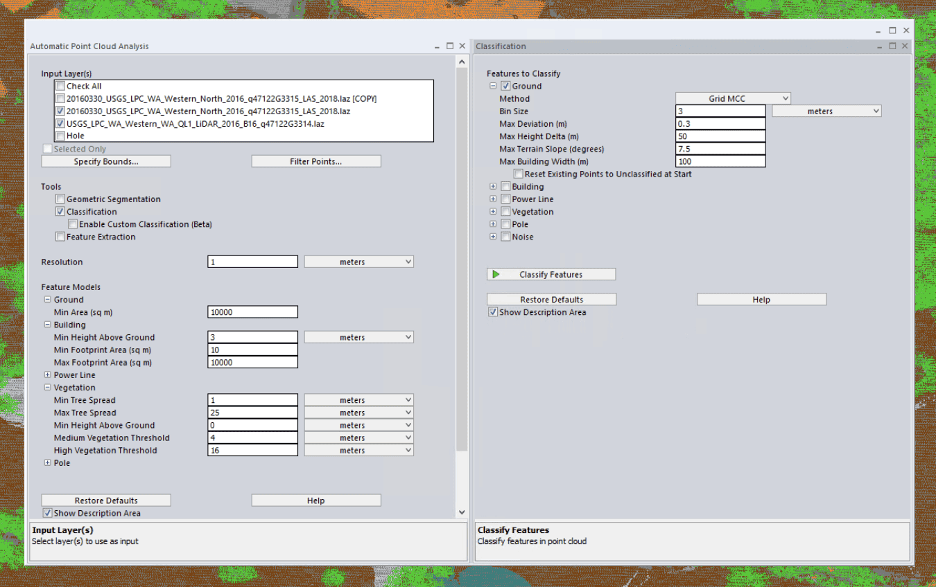 Updates to Point Cloud Analysis in Global Mapper Pro v25 | Unmanned ...