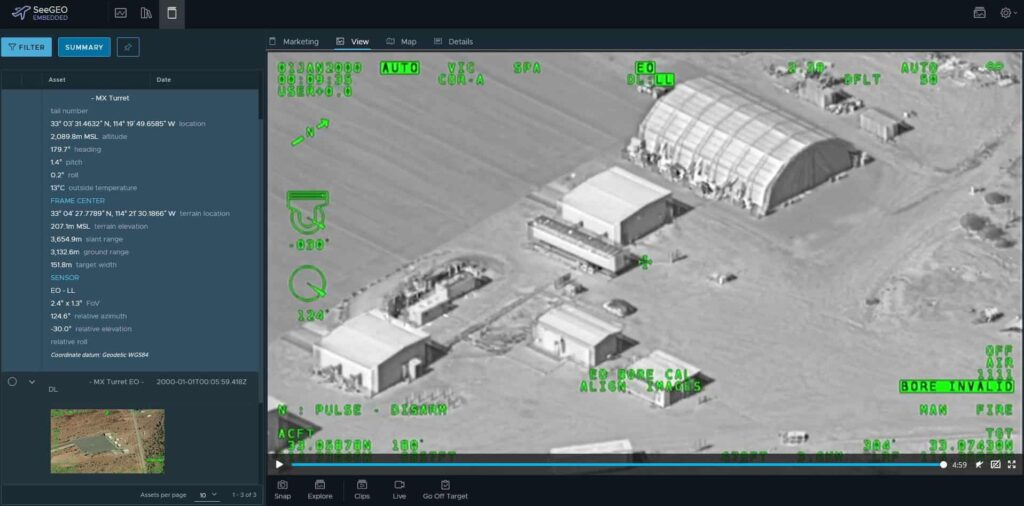 Stream, Archive, Collaborate, Exploit with SeeGEO™ Software