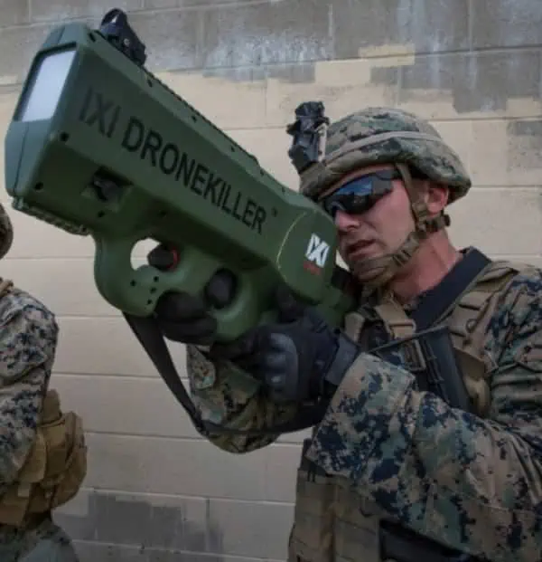 Dronekiller Anti Drone Gun by IXI Electronic Warfare