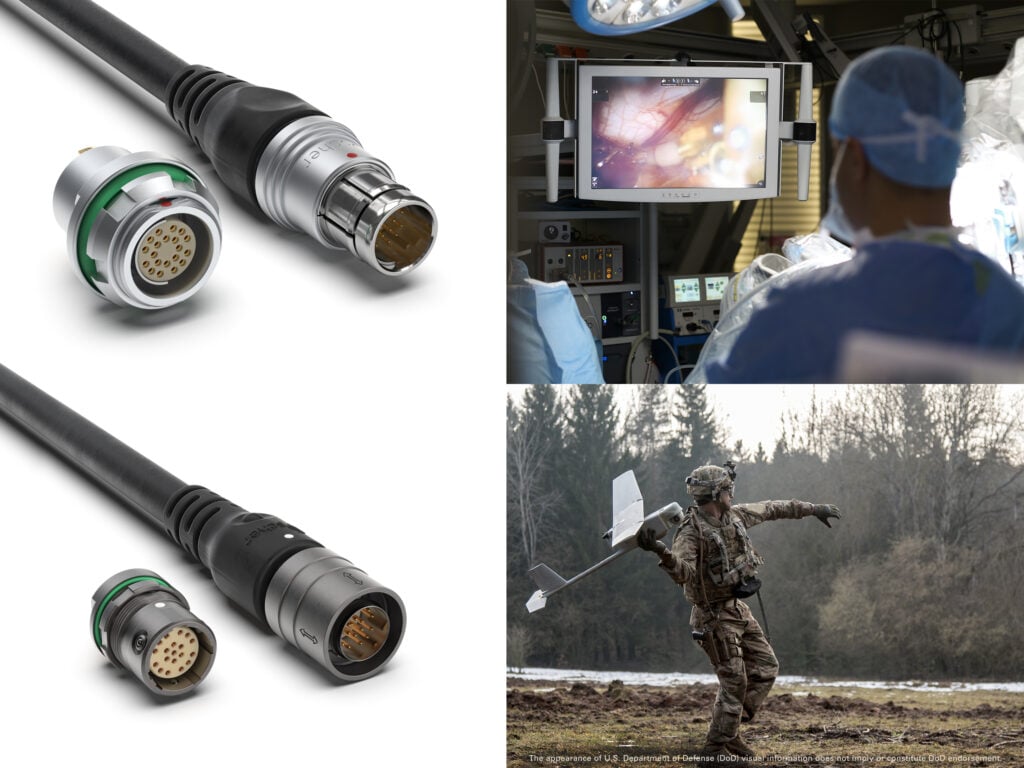 Fischer Connectors’ Versatile & Miniature UHD Audio/Video Connectivity Solutions Allow for 18 Gbit/s Data Transfer Speed