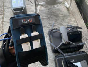 LiveU tech and drones used to protect and monitor remote environment and conserve national conservation areas