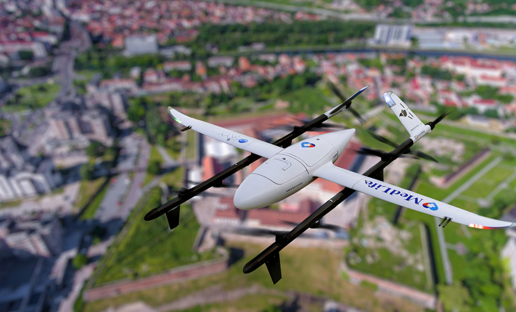 MedLife to Transport Lab Samples with Drones