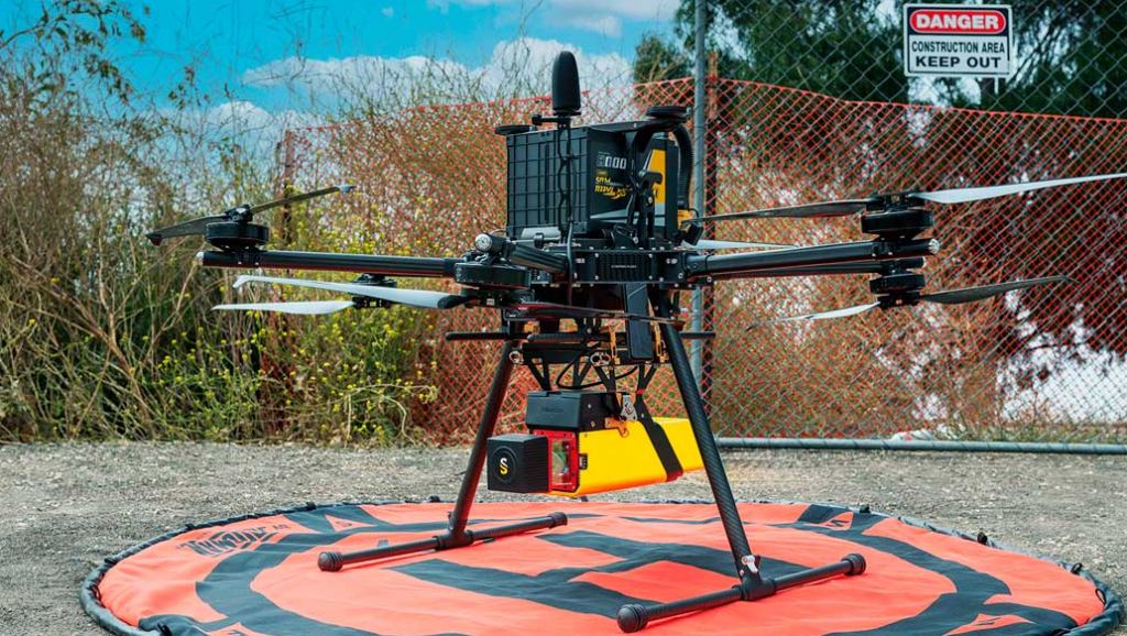 Acquiring Ground Topography Data with UAV LiDAR