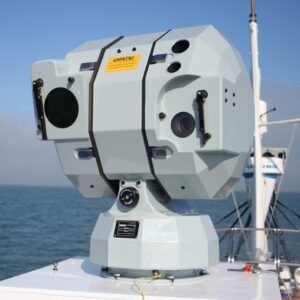 Precision electro-optical fire control for naval guns