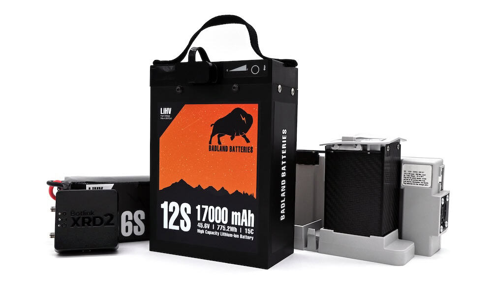Badland batteries for drones