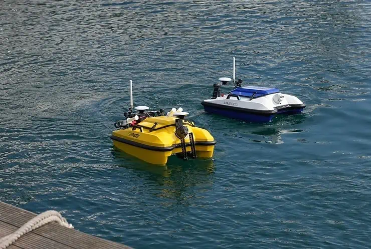 GPASEABOTS Water Drone Tested in Barcelona