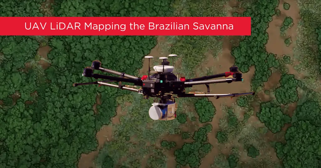 Monitoring The Brazilian Savanna With LiDAR RBG Sensors Unmanned 