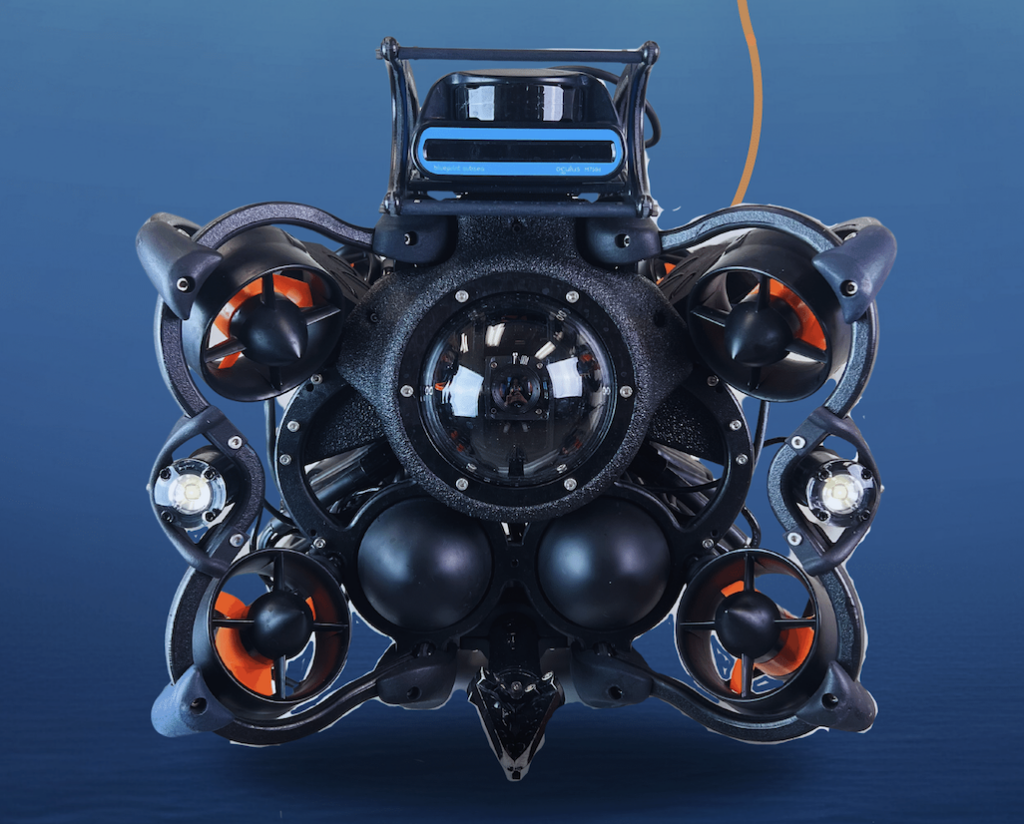 SRV-8 professional underwater drone Oceanbotics