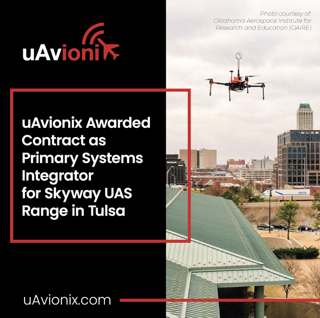 uAvionix to Develop Skyway UAS Test Range in Oklahoma UST