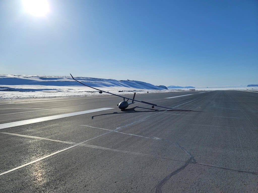 Vanilla UAS Flies for NASA in Greenland