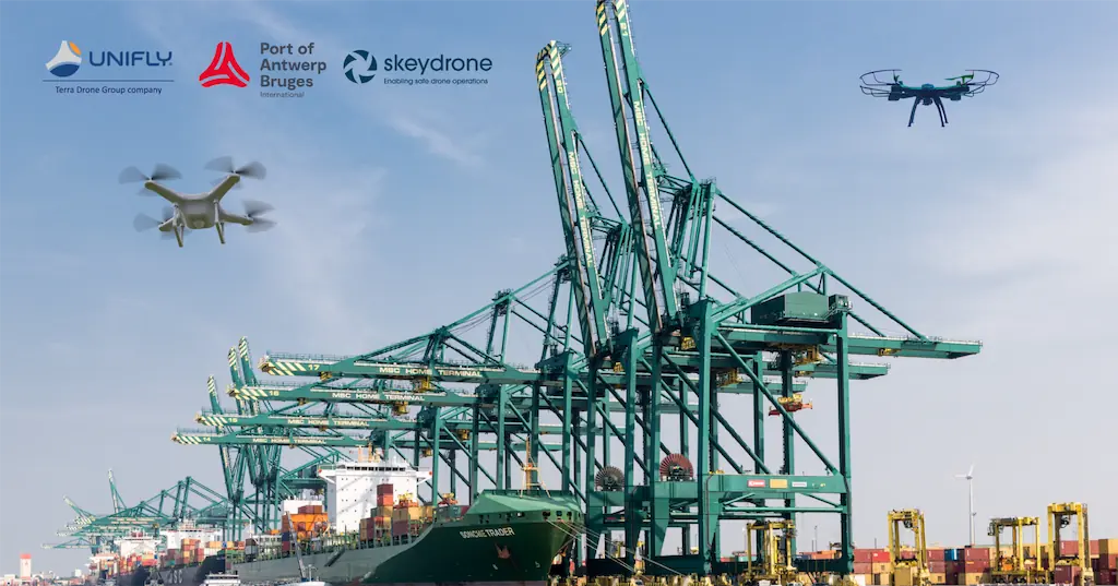 Next-gen UTM System Upgrades the Antwerp-Bruges Port Area