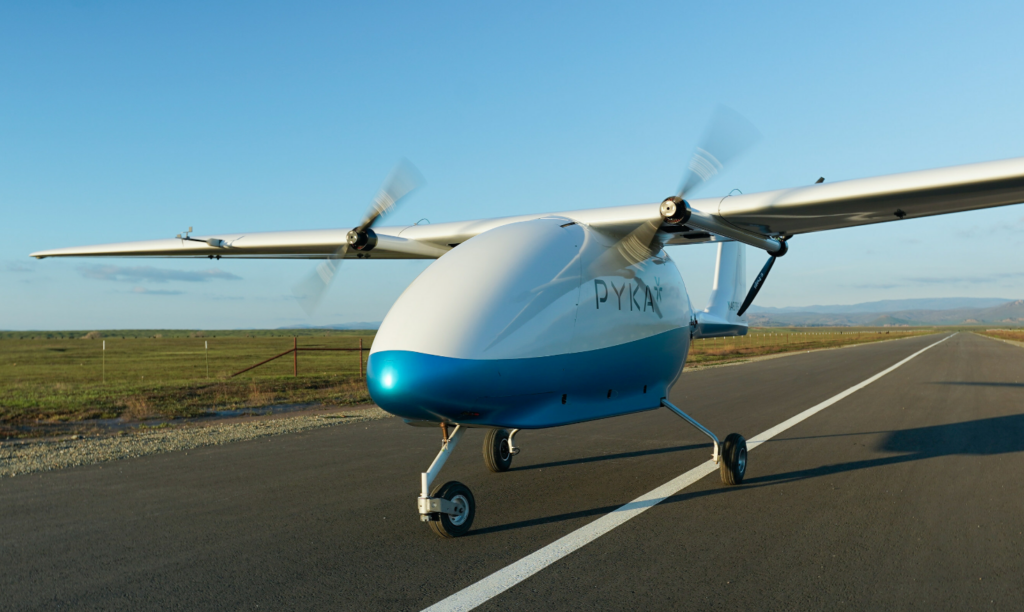 Pyka Delivers Autonomous Electric Cargo Aircraft to AFWERX