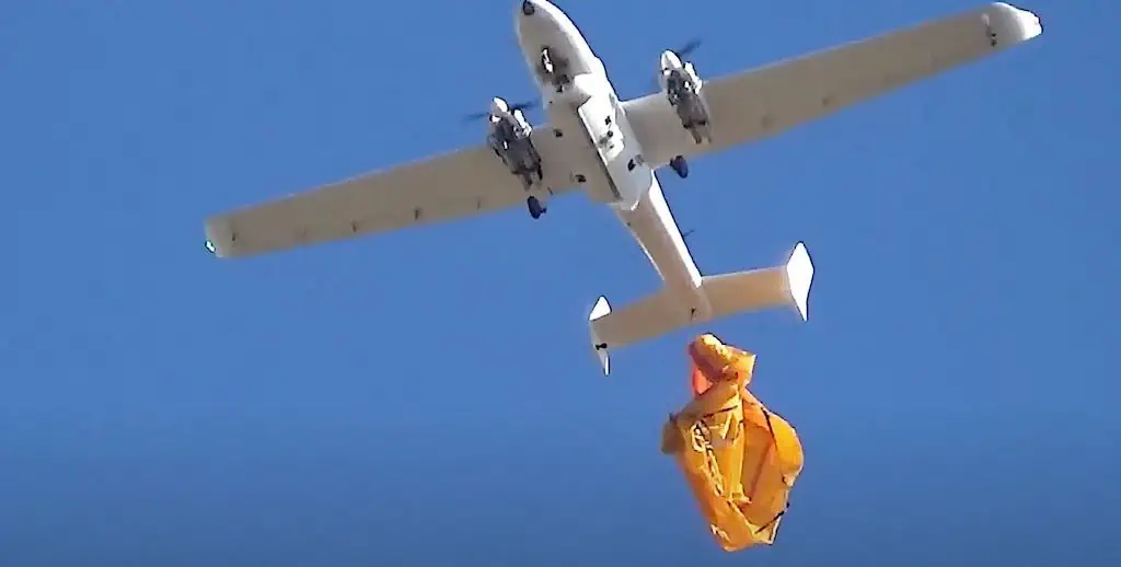 TEKEVER Deploys Lifeboat from AR5 Drone