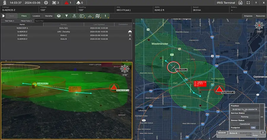 Echodyne's Integrated Radar Added to BVLOS UAS Applications