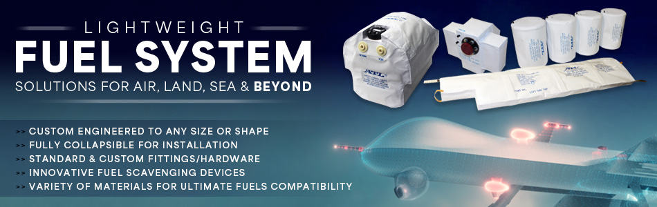 uav fuel bladder tanks