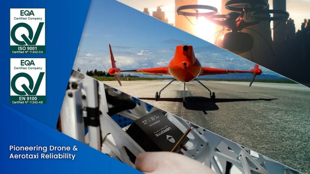 Drone & eVTOL Component Manufacturer Adopts EN9100 Aerospace Standard