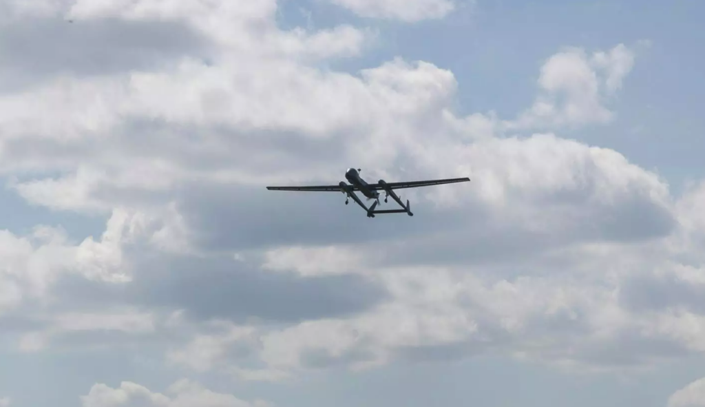 Heron TP Drone Makes First German Flight