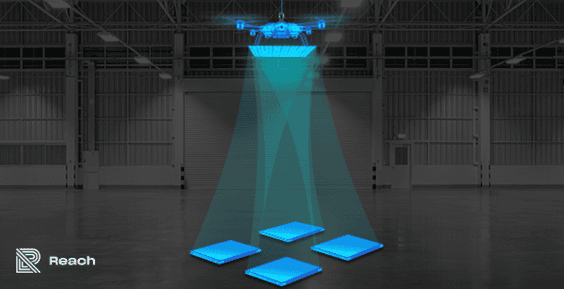 Wireless Power Mesh Networking for In-Flight Drone Charging