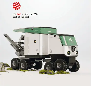 Autonomous Planting Machine Receives Red Dot Design Award