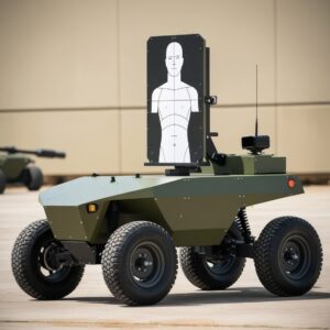 Target Shooting Practice UGV