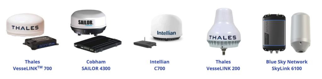 Marine Satellite Communications Iridium Certus Products
