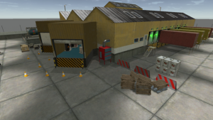 warehouse drone navigation training
