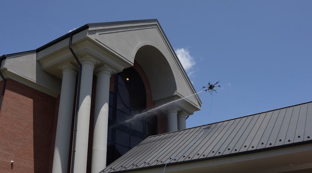 Partnership for Drone-Powered Exterior Cleaning Services