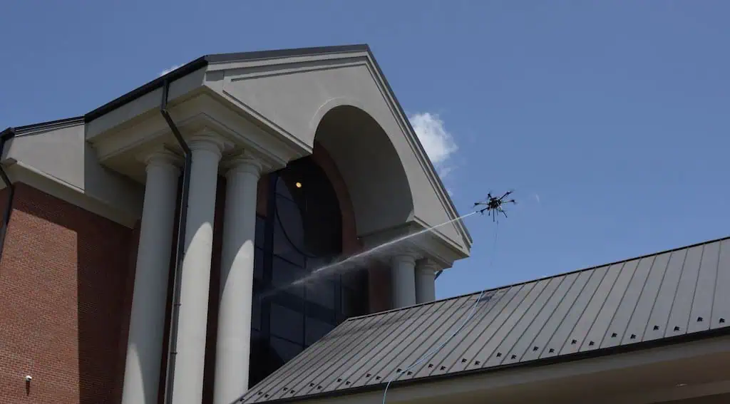 Partnership for Drone-Powered Exterior Cleaning Services