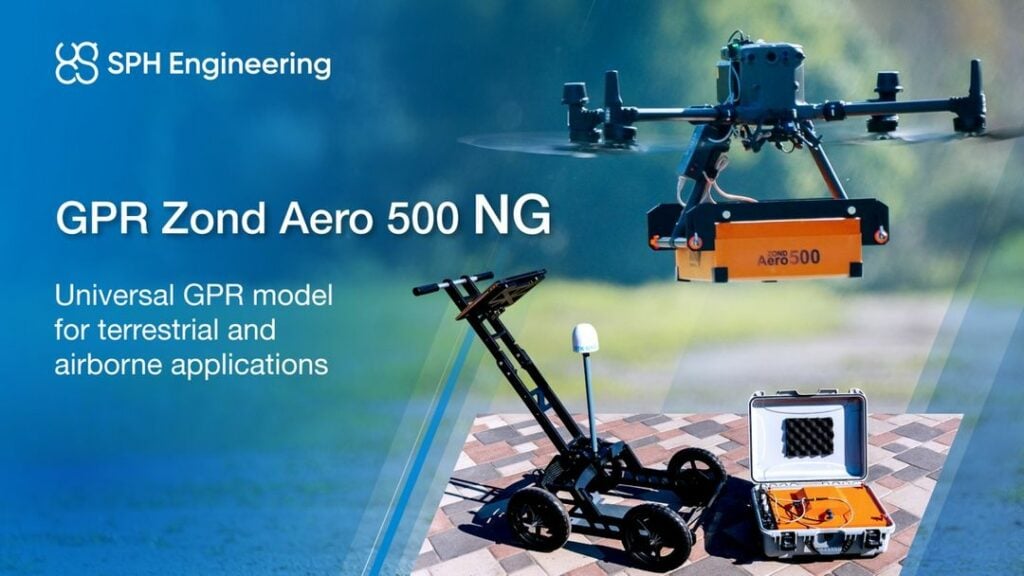 Unique Universal Ground Penetrating Radar Model Unveiled for Drone Surveys
