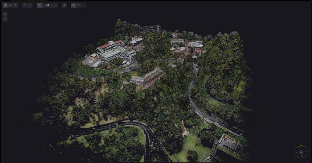 Straight to the Point – LiDAR Application: Verification of Vegetation Cover and Building Inventory