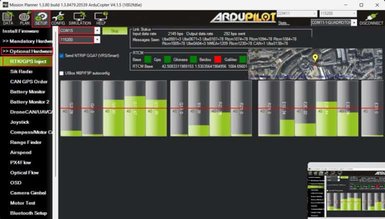 Send-RTK-base-station-corrections-to-ArduPilot
