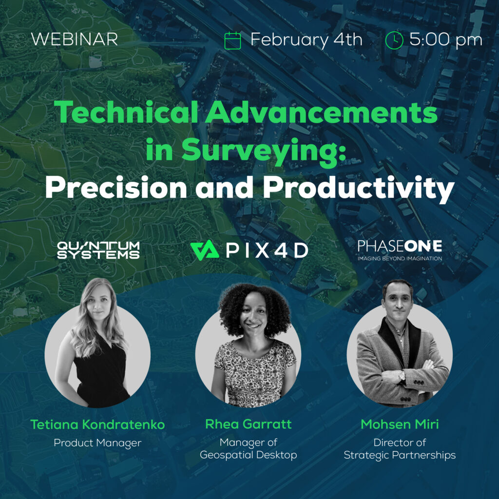 Surveying webinar with PIX4D