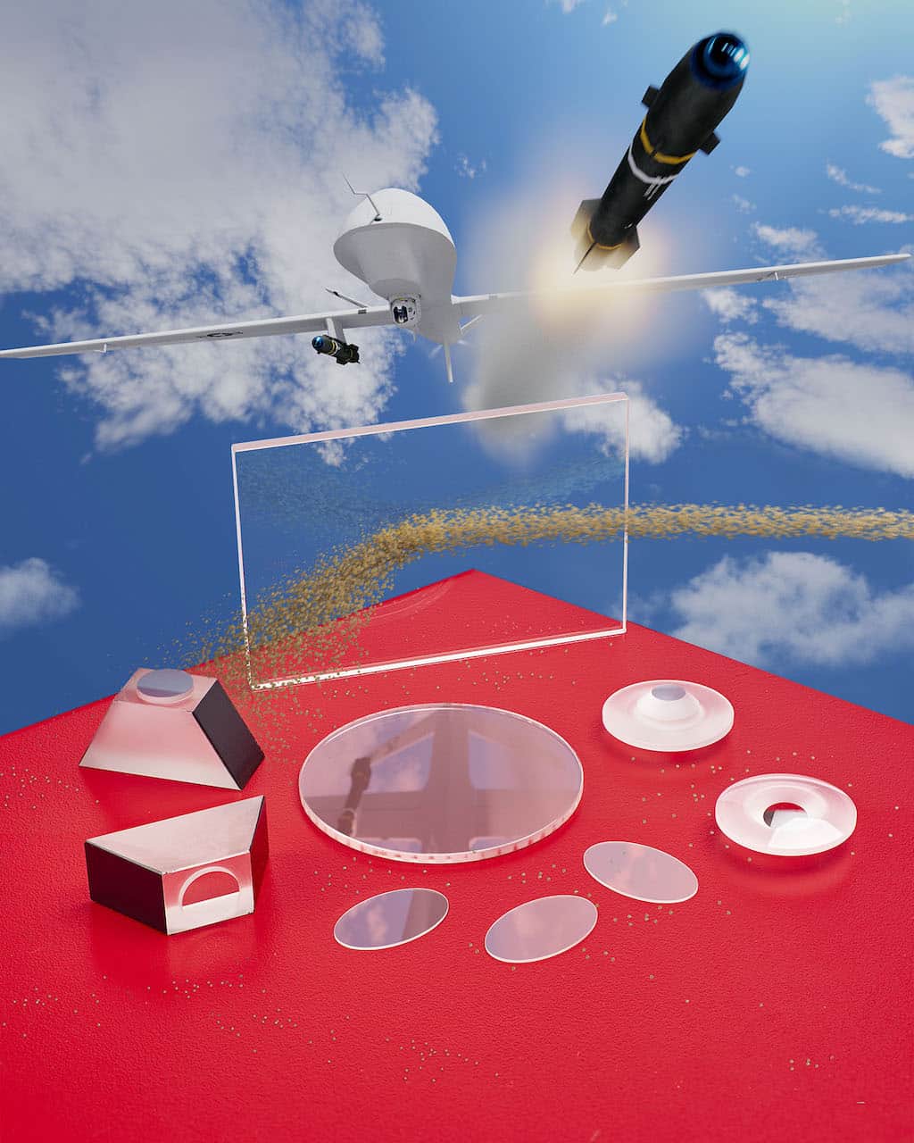 Custom Vision Sensor Protector Enhanced Protection for Sensors with Custom Sapphire Optics | Unmanned ...