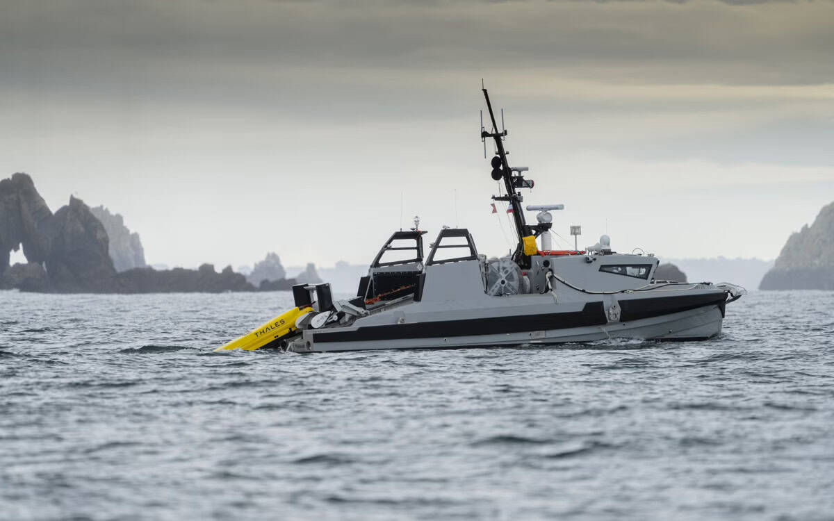 French Navy Receives Mine Countermeasure USV in MMCM Program | UST