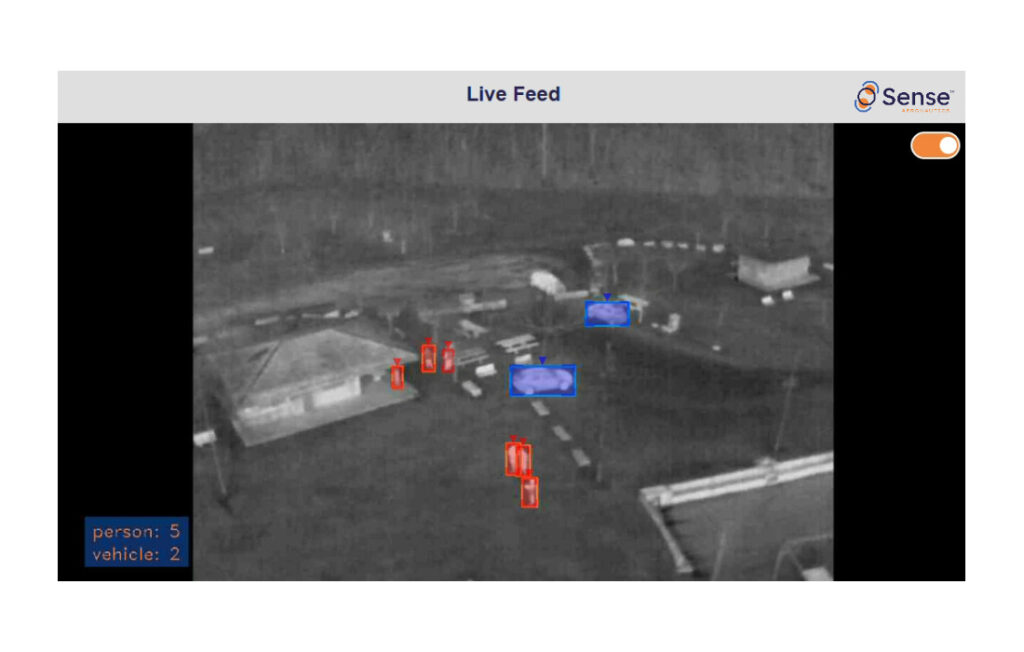 object detection in both visible (RGB) and infrared streams