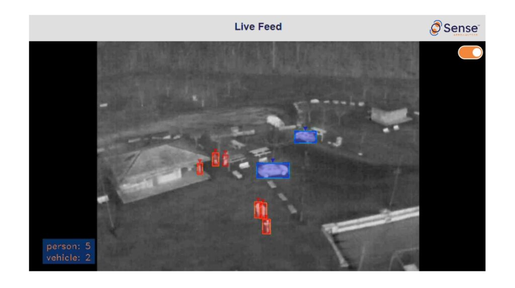 object detection in both visible (RGB) and infrared streams