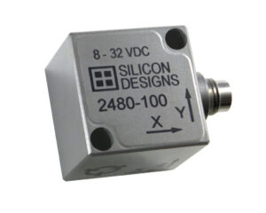 Hermetically sealed drone accelerometer by Silicon Designs
